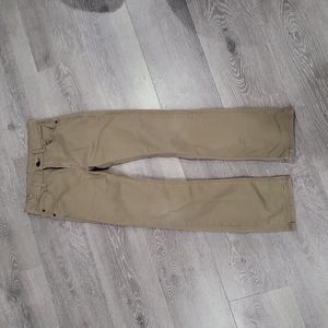 Khaki Straight Cut Pants (Big Boys)